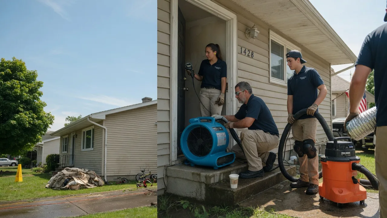Water Damage Restoration in Bettendorf, IA near me